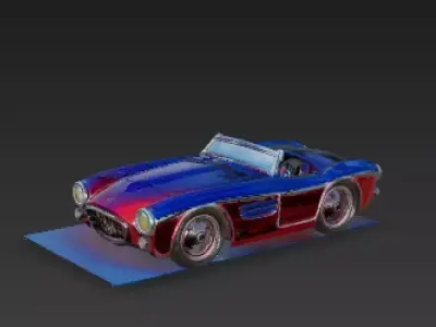 Maserati 3500 GT 3D Model 3D print model