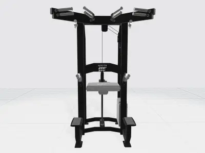 SportGear Low-poly 3D model