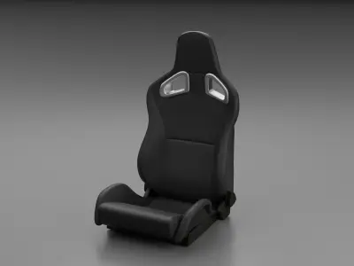 Sport Car Seat 3D model