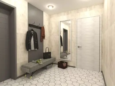 holl interier design for you 3D model