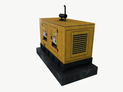 Standby Generator 3D model