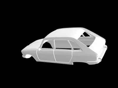 Renault 16 3D print model