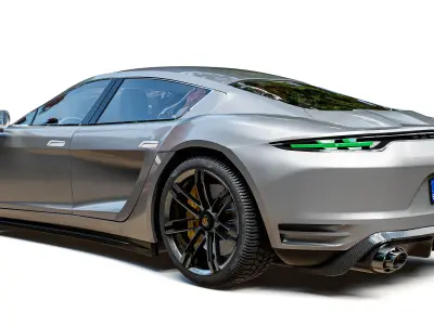 Porsche 960 Turismo 2021 3D model