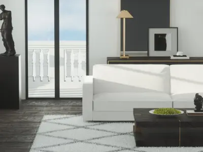 Living Room Essentials Kit 3D model