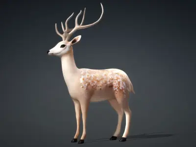 Deer-C6 3D model