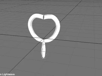 Balloon - love cycle 3D model