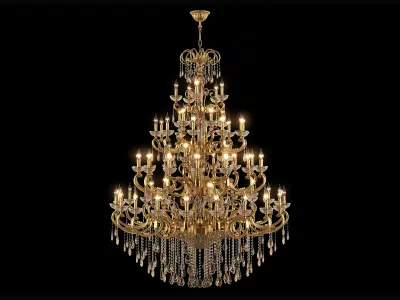 727592 Zar Osgona Chandelier 3D model