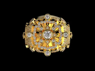 Gold N1422 3D print model