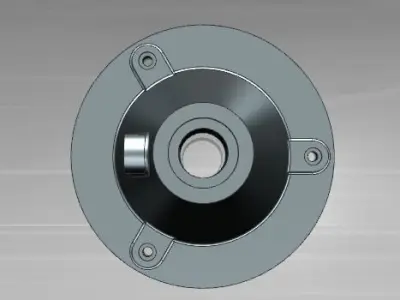 Support base for modern screw jack 3D print model