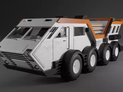 Arctic Truck 3D model