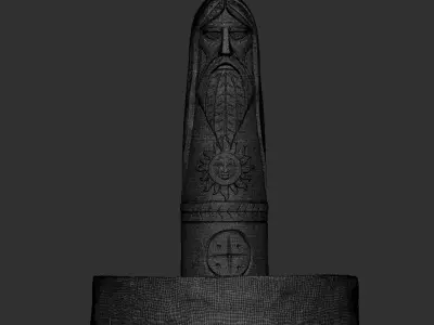 Slavic God Horsa  3D print model