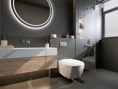 Bathroom 111 3D model