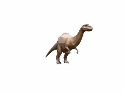 3d Model Edmontosaurus Big Dinosaur Animal Of Jurassic  3D model
