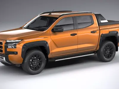 Mitsubishi L200 Triton Athlete 2024 3D model