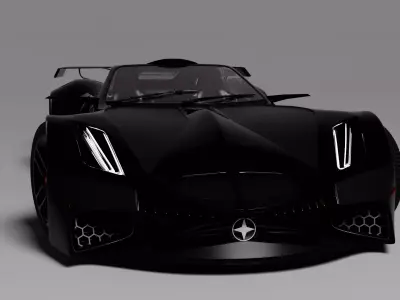 MAD b14 sport car 3D model