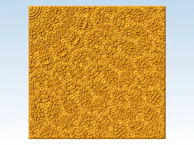 CNC Ready to mill relief QC7 1996525 3D print model