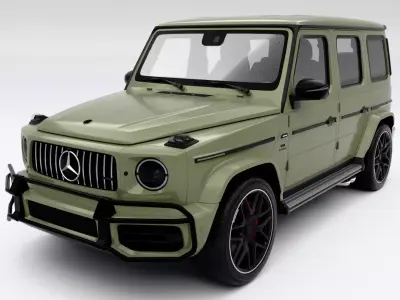 Mercedes-Benz G-Class AMG G 63 2020 Low-poly 3D model