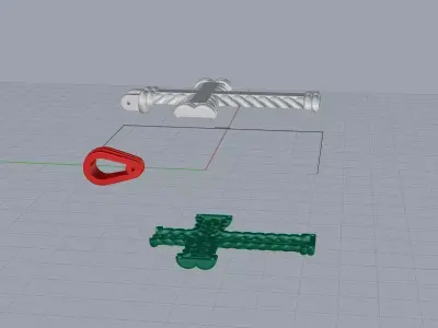 cross 3D print model 18