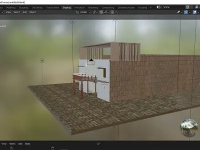 trending  house  3d model Free 3D model