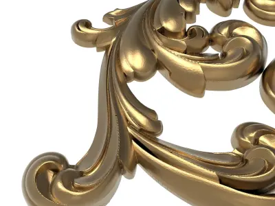  decorative pattern ready for 3D printing 3D model 349