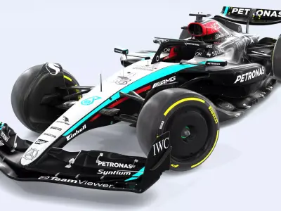 Mersedes 2024 W14 3D model