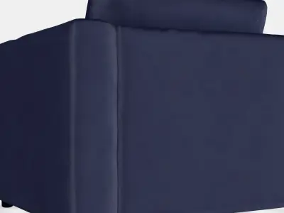 VIMLE Armchair 2 Low-poly 3D model