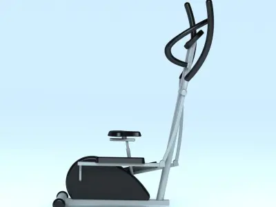 Fitness Bike 3D model