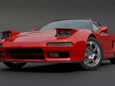 Honda NSX 1st generation 3D model