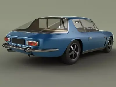 Jensen Interceptor 3D model