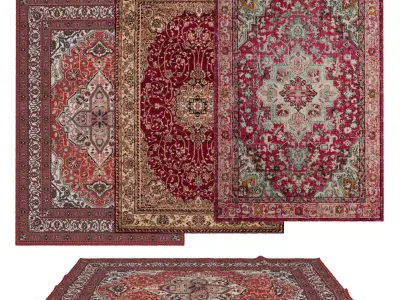 Rugs No 987 Low-poly 3D model