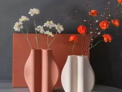 Conejera Vase for Original Decor 3D print model