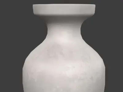 Decorative Vase Low-poly 3D model