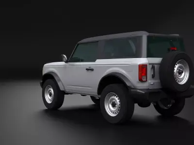 Bronco 2-Door 2022 Base 3D model