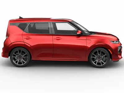 Kia Soul 2020 GT-line 3D model