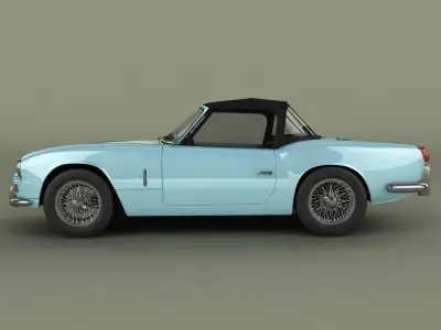 Triumph Spitfire Mk2 3D model
