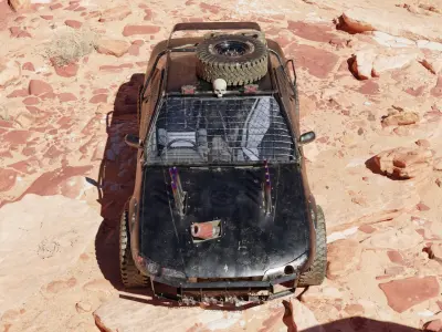 Nissan Silvia S15 MOD MAX included clean original body Low-poly 3D model