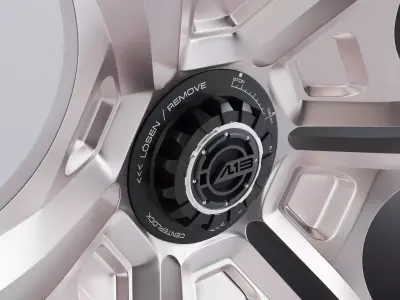 AL13 R110 Centerlock wheel 3D model