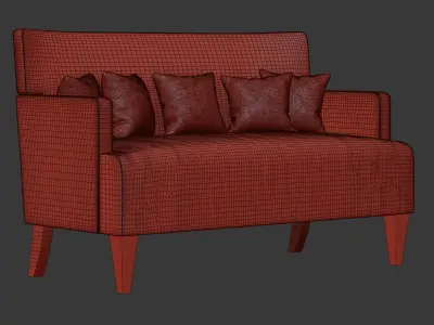 Brentwood loveseat  3D model