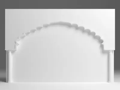 Indian Arch 3D model