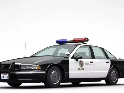 Chevrolet Caprice Classic Police 1994  3D model