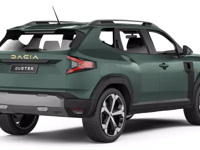 Dacia Duster 2024 3D model