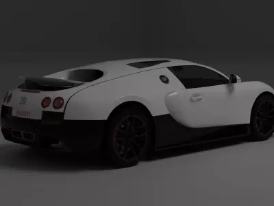 Bugatti Veyron Super Sport 3D model