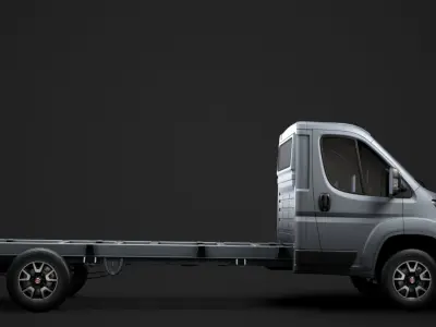 Fiat Ducato Chassis Truck Single Cab 4300WB 2020 3D model