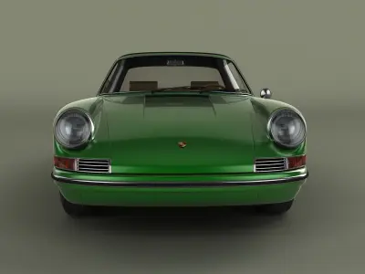Porsche 911 Targa 3D model