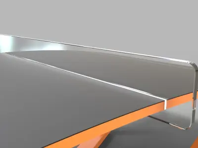 Teqball Table 2 3D model