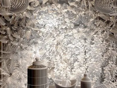 Beauty Salon 2 3D model