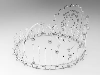 Crown for winners Free 3D model