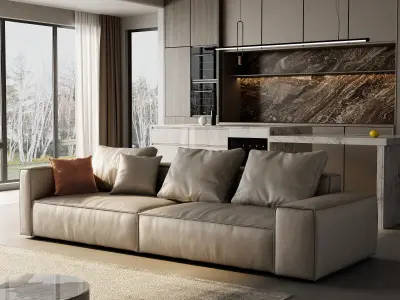 Parisian interior  3D model