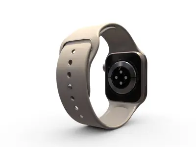 Apple Watch Series 9 Gold 3D model