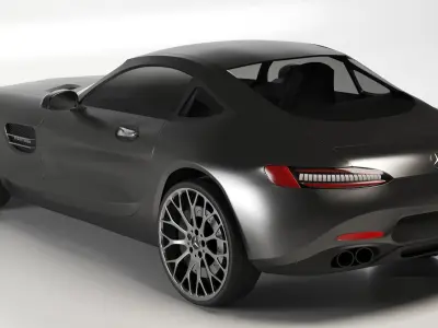 Mercedes Benz AMG GT 2020 Coupe 3D model